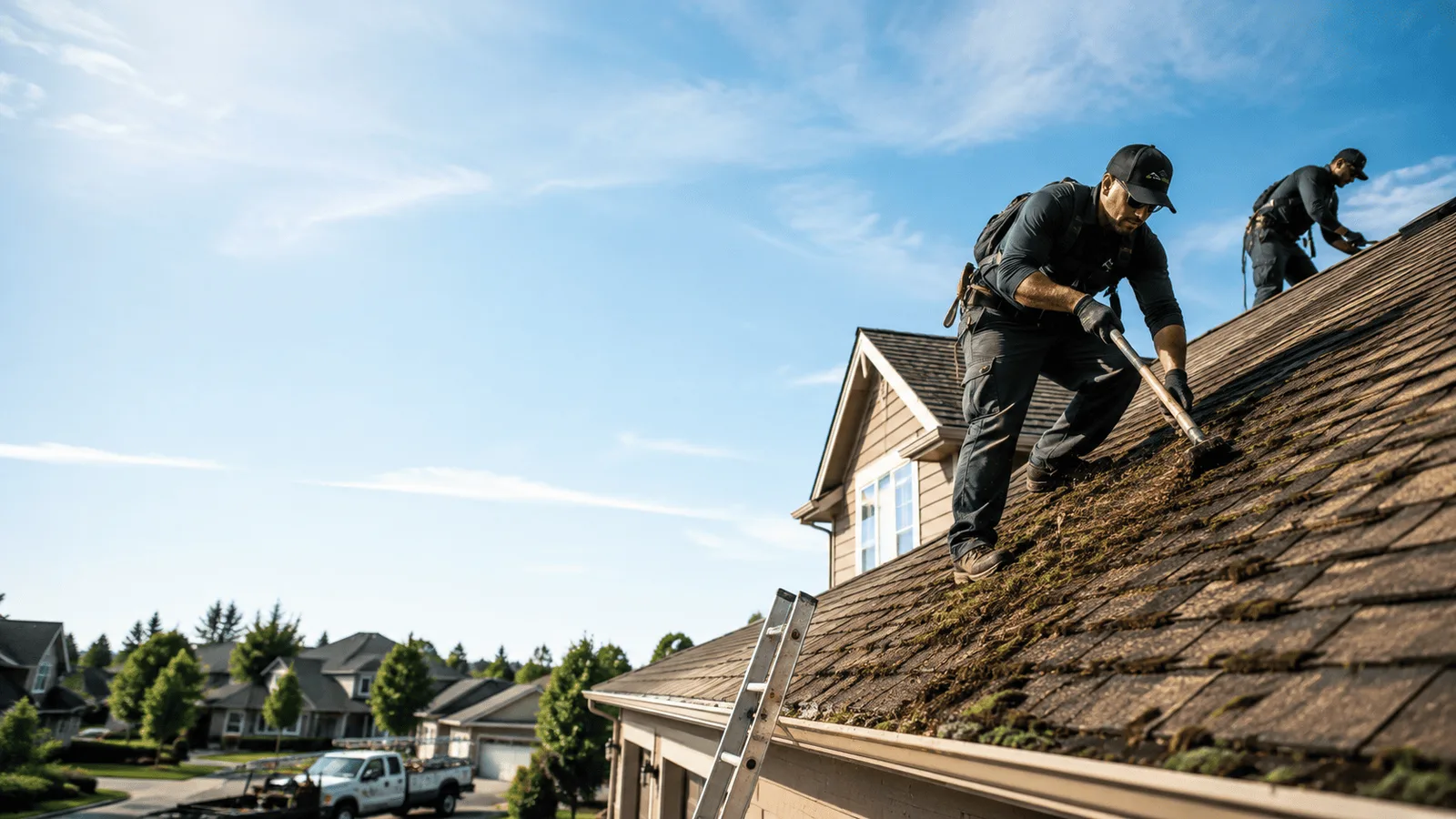 Roof Moss Removal in Island, KY near me